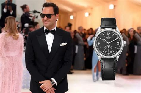 federer rolex 1908|roger federer red carpet.